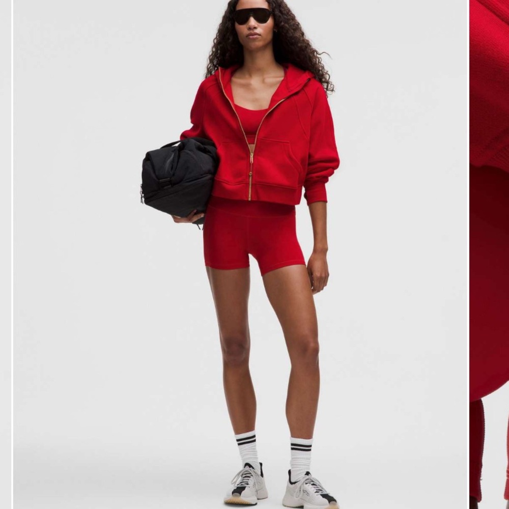 Lululemon Scuba Oversized Full-Zip Hoodie
Dark Red / Gold - Picture 2 of 9